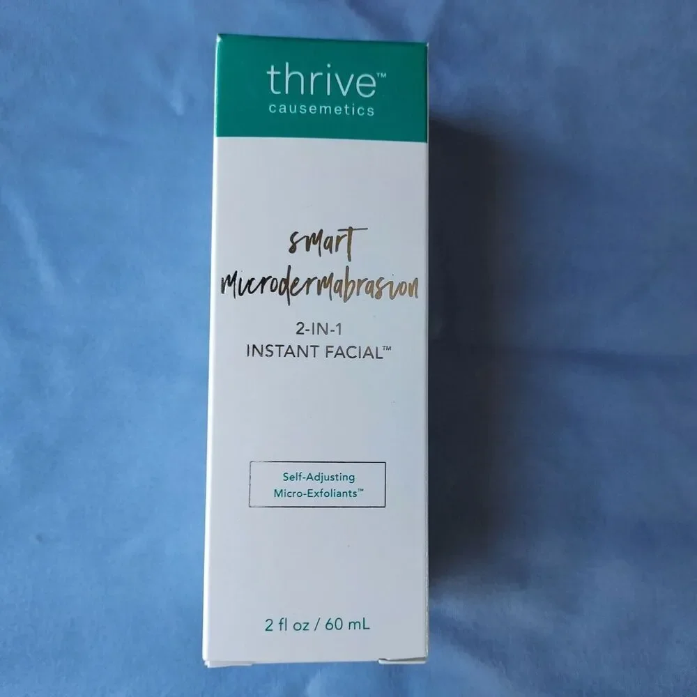 Thrive Causemetics Smart Microdermabrasion 2-in-1 Instant Facial Micro Exfoliant